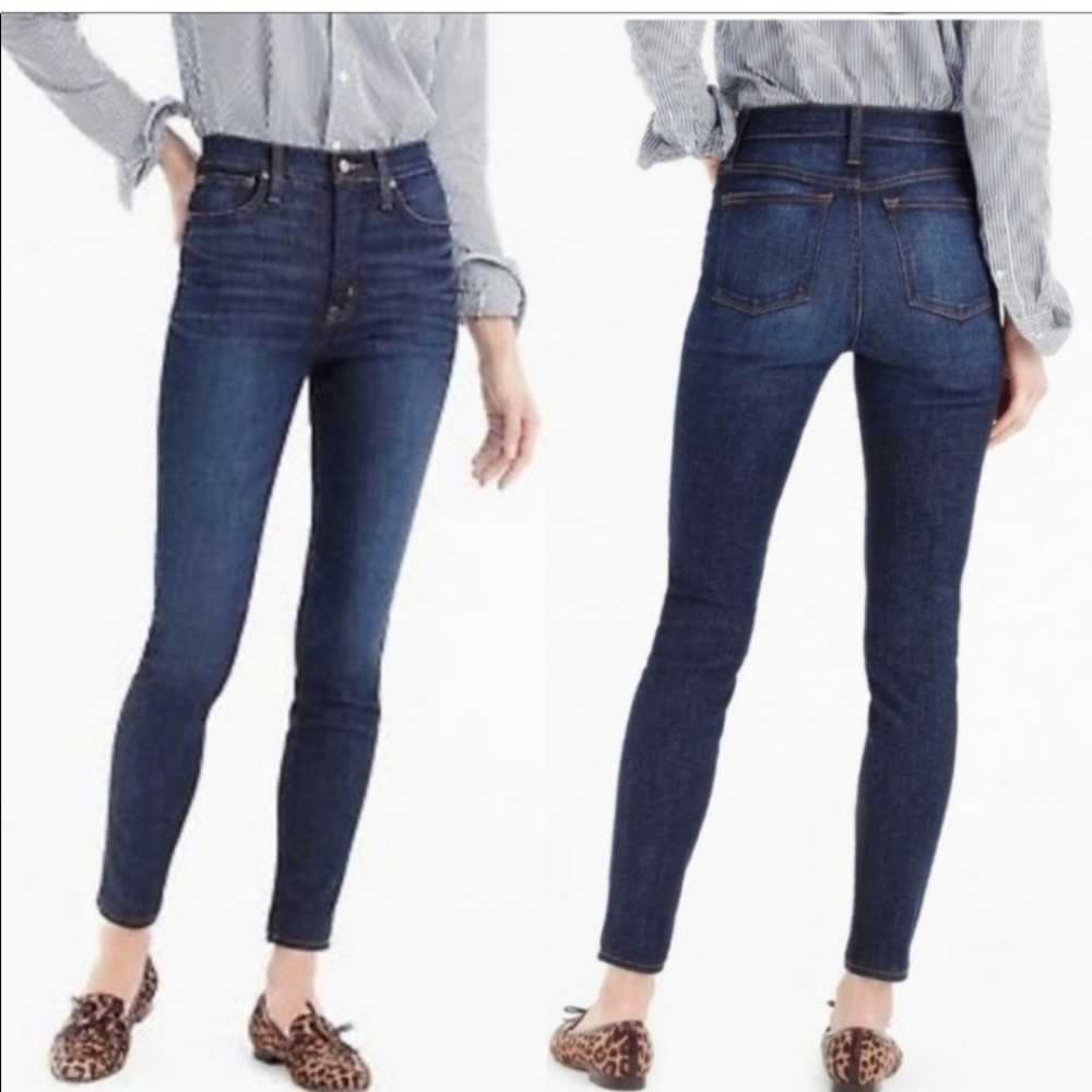 J Crew High-Rise Toothpick Jeans Blue  Size: 32  EUC
